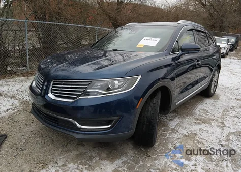 2017 Lincoln Mkx Reserve from USA, damaged, VIN 2LMPJ8LR0HBL38013